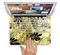 The Black & Gold Grunge Leaf Surface Skin Set for the Apple MacBook Pro 13" with Retina Display