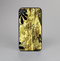 The Black & Gold Grunge Leaf Surface Skin-Sert Case for the Apple iPhone 4-4s