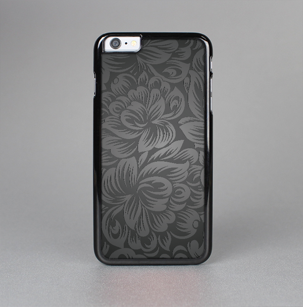 The Black & Gray Dark Lace Floral Skin-Sert Case for the Apple iPhone 6