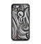 The Black & Gray Monochrome Pattern Apple iPhone 6 Plus Otterbox Defender Case Skin Set
