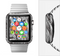 The Black & Gray Monochrome Pattern Full-Body Skin Kit for the Apple Watch
