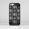 The Black & Gray Woven HD Pattern Skin-Sert Case for the Apple iPhone 5c