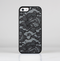 The Black Lace Texture Skin-Sert Case for the Apple iPhone 5c