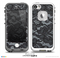 The Black Lace Texture Skin for the iPhone 5/5s or 4/4s LifeProof Case