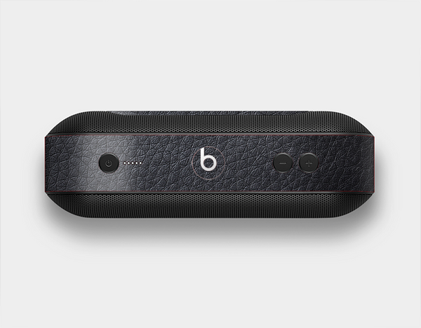The Black Leather Skin Set for the Beats Pill Plus