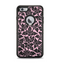 The Black & Pink Floral Design Pattern V2 Apple iPhone 6 Plus Otterbox Defender Case Skin Set