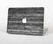 The Black Planks of Wood Skin Set for the Apple MacBook Air 13"