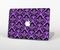 The Black & Purple Delicate Pattern Skin Set for the Apple MacBook Pro 15"