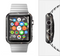 The Black Torn Woven Texture Full-Body Skin Kit for the Apple Watch