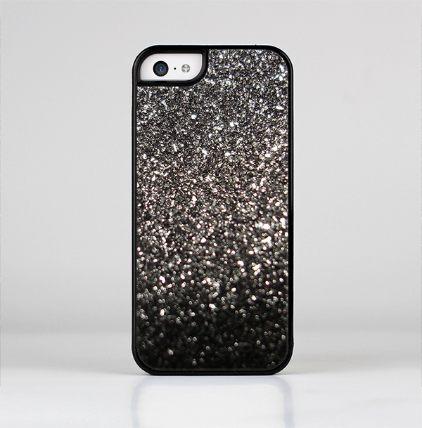 The Black Unfocused Sparkle Skin-Sert Case for the Apple iPhone 5c