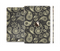 The Black & Vintage Green Paisley Skin Set for the Apple iPad Air 2