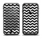 The Black & White Chevron Pattern V2 Apple iPhone 6/6s Plus LifeProof Fre Case Skin Set
