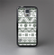 The Black & White Floral Aztec Pattern Skin-Sert Case for the Samsung Galaxy S5