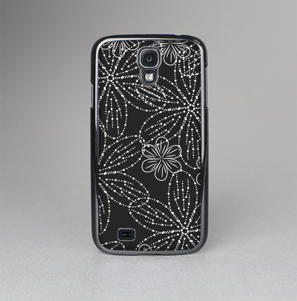 The Black & White Floral Lace Skin-Sert Case for the Samsung Galaxy S4