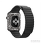 The Black & White Pasiley Pattern Full-Body Skin Kit for the Apple Watch