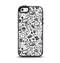 The Black & White Technology Icon Apple iPhone 5-5s Otterbox Symmetry Case Skin Set