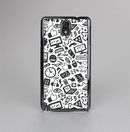 The Black & White Technology Icon Skin-Sert Case for the Samsung Galaxy Note 3