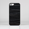 The Black Wood Texture Skin-Sert Case for the Apple iPhone 5c