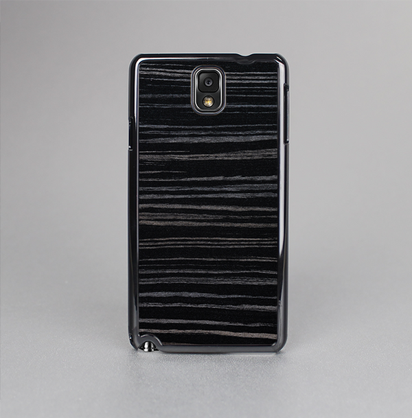 The Black Wood Texture Skin-Sert Case for the Samsung Galaxy Note 3
