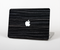 The Black Wood Texture Skin Set for the Apple MacBook Air 13"