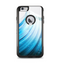 The Black and Blue Highlighted HD Wave Apple iPhone 6 Plus Otterbox Commuter Case Skin Set