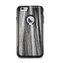 The Black and Grey Frizzy Texture Apple iPhone 6 Plus Otterbox Commuter Case Skin Set
