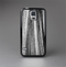 The Black and Grey Frizzy Texture Skin-Sert Case for the Samsung Galaxy S5