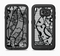 The Black and White Lace Design Full Body Samsung Galaxy S6 LifeProof Fre Case Skin Kit
