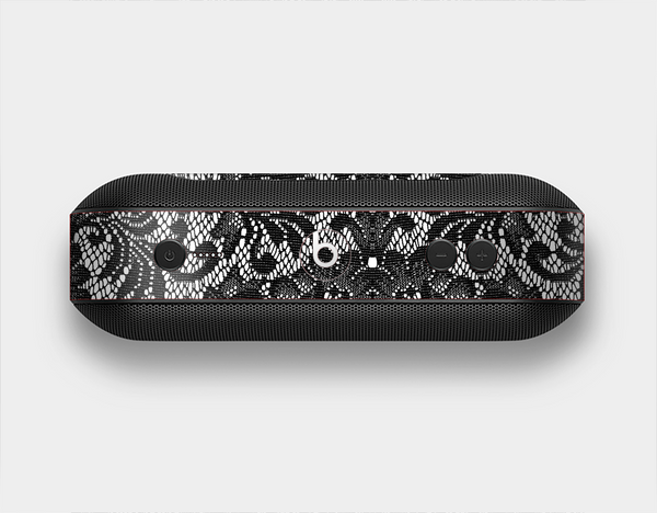The Black and White Lace Pattern10867032_xl Skin Set for the Beats Pill Plus