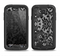The Black and White Lace Pattern10867032_xl Samsung Galaxy S4 LifeProof Nuud Case Skin Set