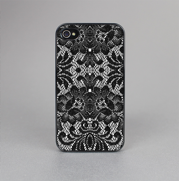 The Black and White Lace Pattern10867032_xl Skin-Sert Case for the Apple iPhone 4-4s