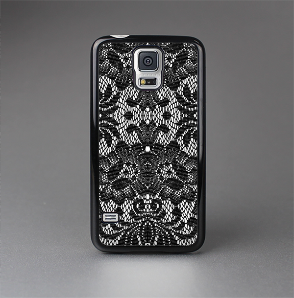 The Black and White Lace Pattern10867032_xl Skin-Sert Case for the Samsung Galaxy S5