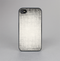 The Black and White Scratched Texture Skin-Sert Case for the Apple iPhone 4-4s