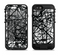The Black and White Shards Apple iPhone 6/6s LifeProof Fre POWER Case Skin Set