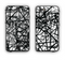 The Black and White Shards Apple iPhone 6 Plus LifeProof Nuud Case Skin Set