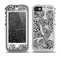 The Black and White Spotted Hearts Skin for the iPhone 5-5s OtterBox Preserver WaterProof Case