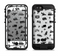 The Black and White Travel Collage Pattern Apple iPhone 6/6s LifeProof Fre POWER Case Skin Set