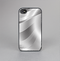 The Black and White Wavy Surface Skin-Sert Case for the Apple iPhone 4-4s
