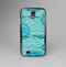 The Blue Abstarct Cells with Fish Water Illustration Skin-Sert Case for the Samsung Galaxy S4
