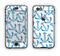 The Blue Anchor Stitched Pattern Apple iPhone 6 Plus LifeProof Nuud Case Skin Set