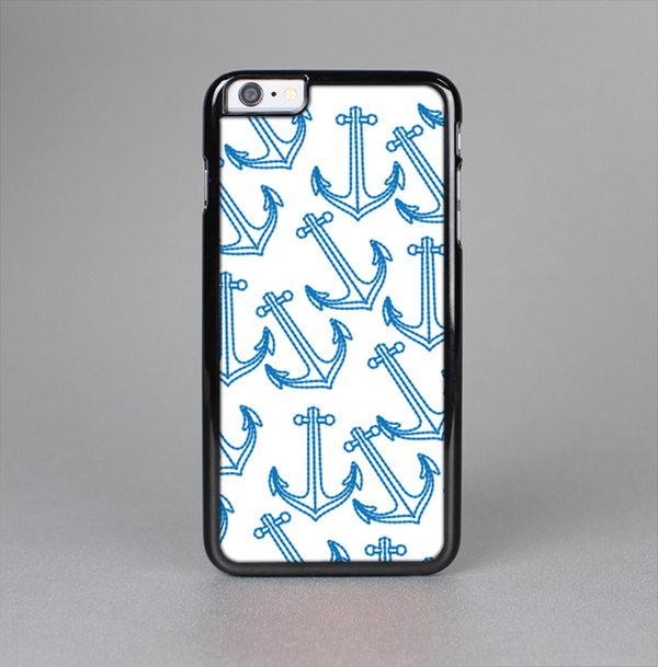 The Blue Anchor Stitched Pattern Skin-Sert Case for the Apple iPhone 6 Plus