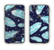 The Blue Aztec Feathers and Stars Apple iPhone 6 Plus LifeProof Nuud Case Skin Set