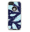 The Blue Aztec Feathers and Stars Skin For The iPhone 5-5s Otterbox Commuter Case