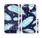 The Blue Aztec Feathers and Stars Sectioned Skin Series for the Apple iPhone 6