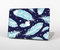 The Blue Aztec Feathers and Stars Skin for the Apple MacBook Pro Retina 15"