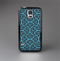 The Blue & Black Spirals Pattern Skin-Sert Case for the Samsung Galaxy S5