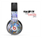 The Blue Bright Watercolor Butter-Floral Skin for the Beats by Dre Pro Headphones