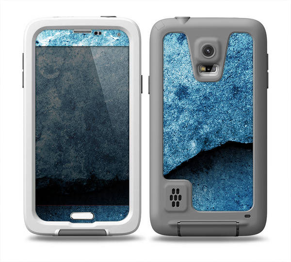 The Blue Broken Concrete Skin for the Samsung Galaxy S5 frē LifeProof Case