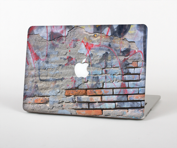The Blue Chipped Graffiti Wall Skin for the Apple MacBook Pro Retina 15"
