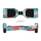 The Blue & Coral Abstract Butterfly Sprout Full-Body Skin Set for the Smart Drifting SuperCharged iiRov HoverBoard